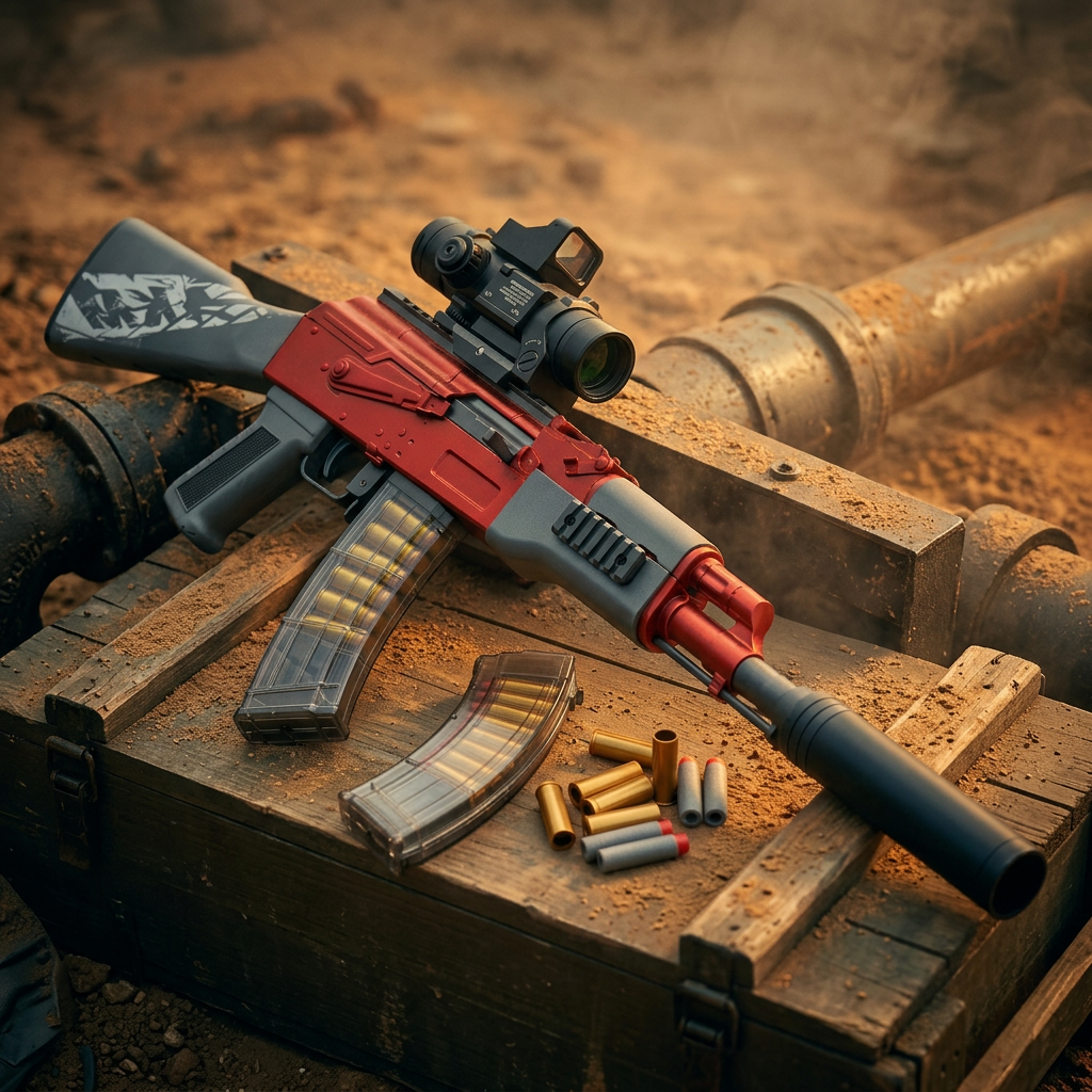 Wasteland AKM Tactical foam dart replica